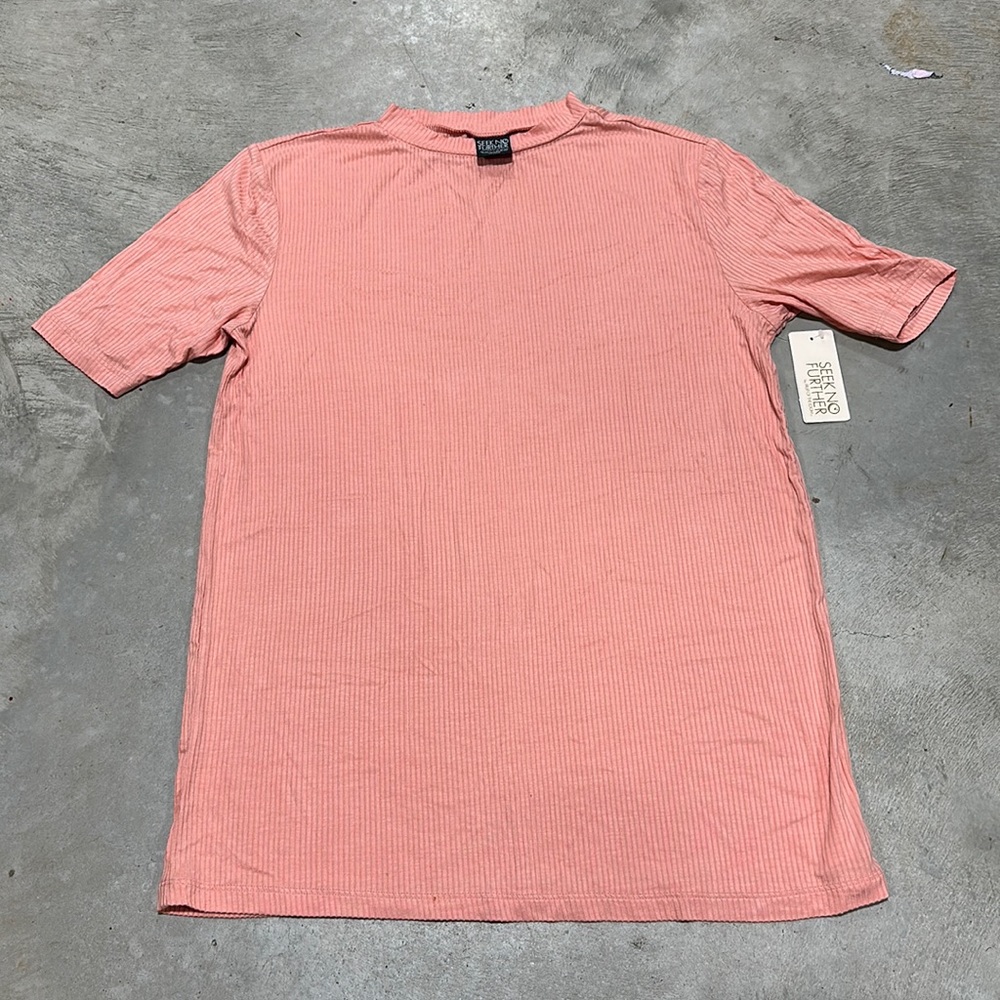 Seek no further brand‎ / coral ribbed top /Size 2XL /Y-72